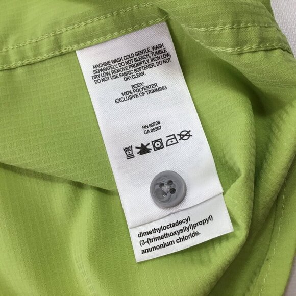 Columbia Vented Fishing Shirt Omni-Wick Advance Evaporation XXL 2X Short Sleeve - Picture 10 of 10